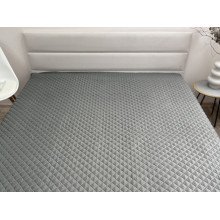 Покрывало 220x240 Ecotton Полисатин Серый