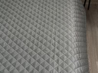 Покрывало 140x205 Ecotton Полисатин Серый