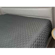 Покрывало 140x205 Ecotton Полисатин Серый