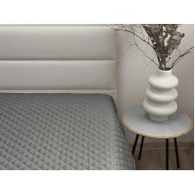 Покрывало 220x240 Ecotton Полисатин Темно серый