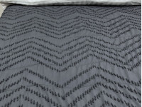 Покрывало 150x220 Ecotton Полисатин жаккард Серый