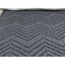 Покрывало 200x220 Ecotton Полисатин жаккард Серый