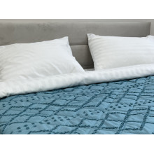 Покрывало 200x220 Ecotton Полисатин жаккард Зеленый