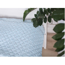 Покрывало 105x140 Ecotton Rainforce Голубой 10-0090