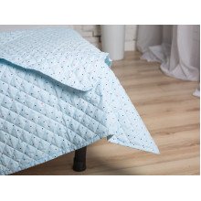 Покрывало 105x140 Ecotton Rainforce Голубой 10-0090