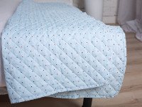 Покрывало 105x140 Ecotton Rainforce Голубой 10-0090
