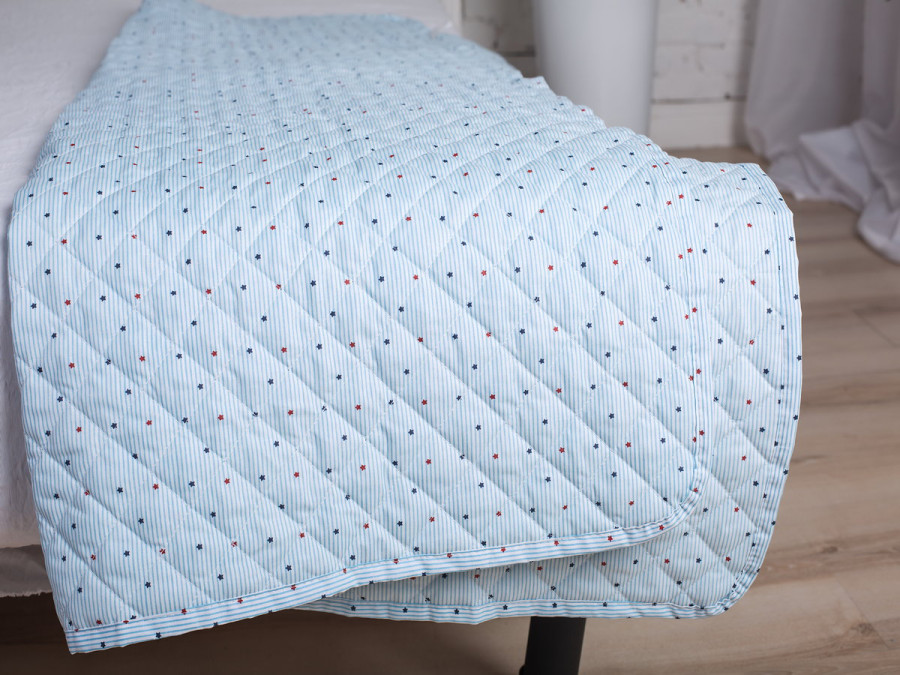 Покривало 105x140 Ecotton Rainforce Блакитний 10-0090