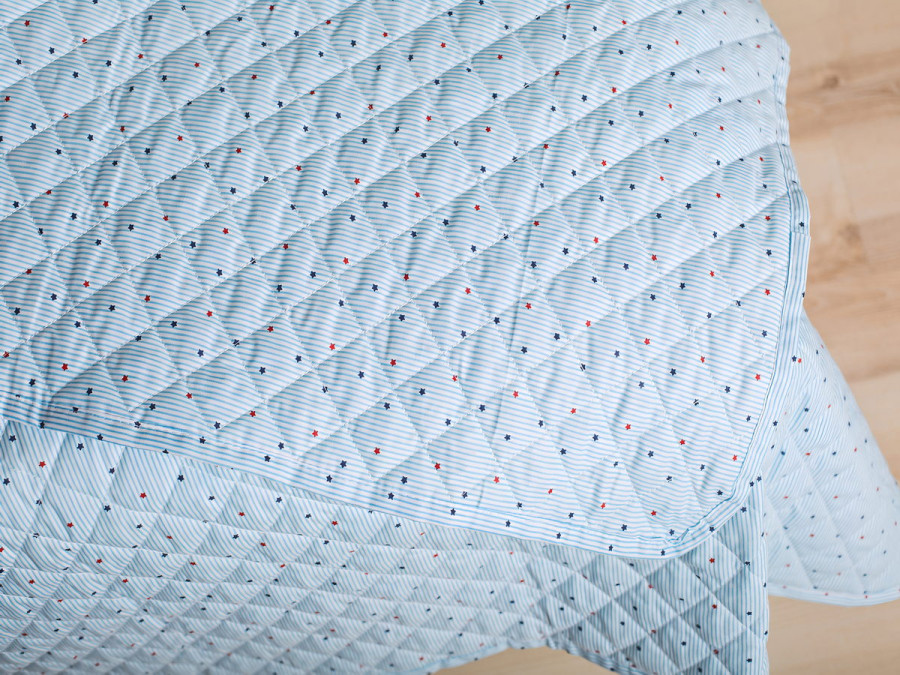 Покривало 105x140 Ecotton Rainforce Блакитний 10-0090