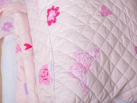 Покрывало 140x200 Ecotton Rainforce Розовый 40-0986