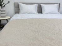 Покрывало 240x230 Пике Бежевый