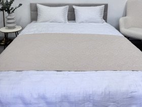 Покрывало 240x230 Пике Бежевый