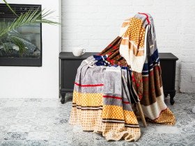 Покрывало 220x240 Полоса цветная 7350-7