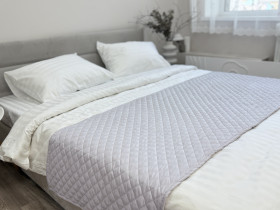 Саше 70x230 Ecotton Полисатин Светло серый