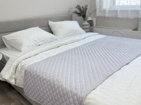 Саше 70x230 Ecotton Полисатин Светло серый