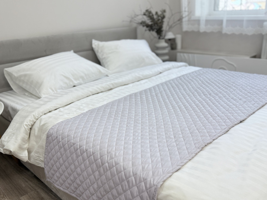 Саше 70x230 Ecotton Полисатин Светло серый