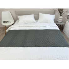 Саше 70x230 Ecotton Полисатин Темно серый