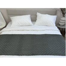Саше 70x230 Ecotton Полисатин Темно серый