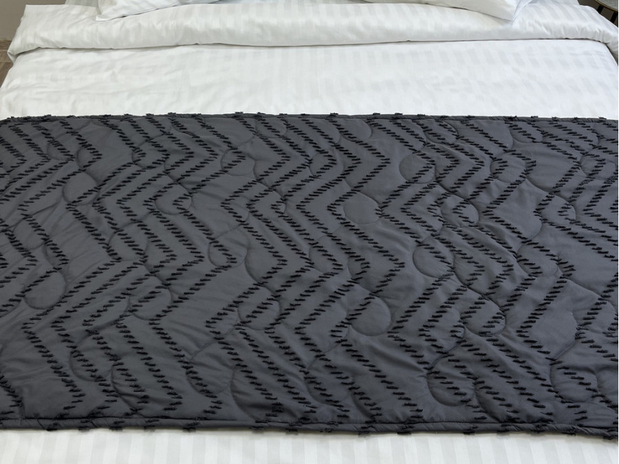 Саше 70x230 Ecotton Полісатин жаккард Сірий