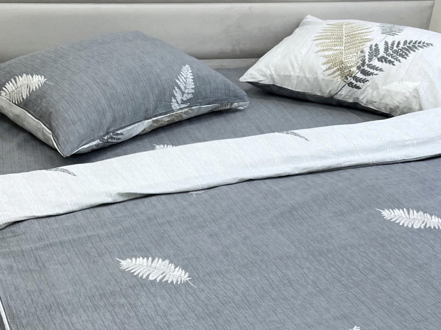 Set of bed linen sateen 21007 A B (one and a half)