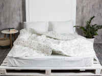 Постельное белье Ecotton Бязь Комфорт Семейный комплект два пододеяльника 6601-1/15310-5