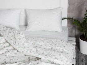 Постельное белье Ecotton Бязь Комфорт Семейный комплект два пододеяльника 6601-1/15310-5
