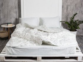 Постельное белье Ecotton Бязь Комфорт Семейный комплект два пододеяльника 6601-1/15310-5