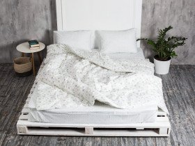 Постельное белье Ecotton Бязь Комфорт Семейный комплект два пододеяльника 6601-1/15310-5