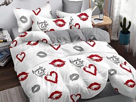 Постільна білизна Ecotton Бязь Комфорт Полуторний комплект 819 AВ