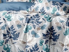Постільна білизна Ecotton Бязь Комфорт Євро комплект 929 AВ