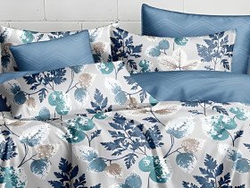 Постільна білизна Ecotton Бязь Комфорт Євро комплект 929 AВ