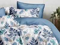 Постельное белье Ecotton Бязь Комфорт Евро комплект 929 AВ