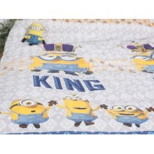Постельное белье Ecotton Бязь Комфорт Полуторный комплект King 8746