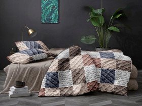 Постельное белье Ecotton Бязь Семейный комплект два пододеяльника 1053/1054 AB