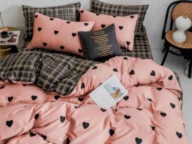 Постельное белье Ecotton Бязь Семейный комплект два пододеяльника 1128/1129 AB