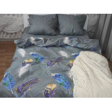 Постільна білизна Ecotton Бязь Полуторний комплект 1207-1/1208-1 AB