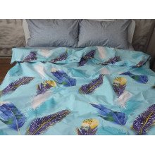 Постельное белье Ecotton Бязь Двуспальный комплект 1207-2/1208-2 AB