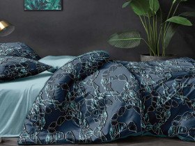 Постільна білизна Ecotton Бязь Сімейний комплект дві підковдри 1303/1304 AB