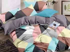Постельное белье Ecotton Бязь Евро комплект 1307/1308 AB