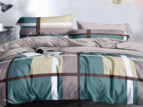 Постільна білизна Ecotton Бязь Євро комплект 1318/1319 AB