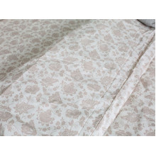 Постельное белье Ecotton Бязь Евро комплект Бежевый 20-1154