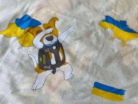 Постельное белье Ecotton Бязь Полуторный комплект Бежевый Пес Патрон 1313