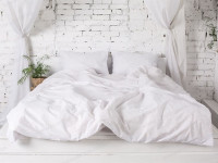Постельное белье Ecotton Бязь Двуспальный комплект Белый 20-0256