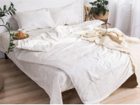 Постельное белье Ecotton Бязь Евро комплект Белый 20-0709