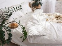 Постельное белье Ecotton Бязь Евро комплект Белый 20-0709