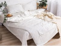 Постельное белье Ecotton Бязь Евро комплект Белый 20-0709