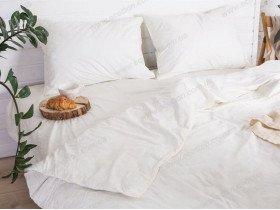 Постельное белье Ecotton Бязь Евро комплект Белый 20-0709