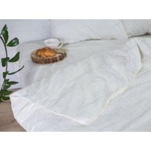Постільна білизна Ecotton Бязь Євро комплект Білий 20-0709