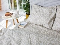 Постельное белье Ecotton Бязь Евро комплект Песочный 40-0963