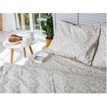 Постельное белье Ecotton Бязь Евро комплект Песочный 40-0963