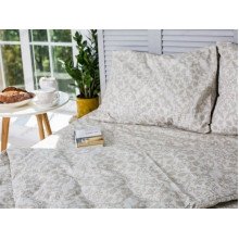 Постельное белье Ecotton Бязь Евро комплект Песочный 40-0963